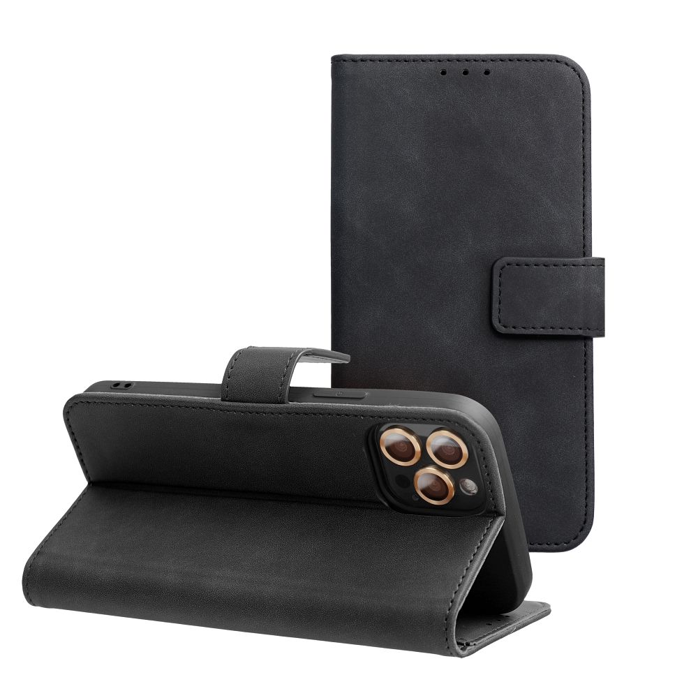 TENDER Book Case for IPHONE 15 Pro black