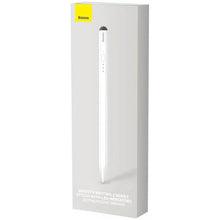Заредете изображение във визуализатора на галерията – BASEUS smooth writing capacitive Stylus Writing 2 (active/passive version) 130 mAh white SXBC060302
