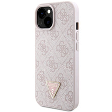 Заредете изображение във визуализатора на галерията – Original Case GUESS hardcase Crossbody 4G Metal Logo GUHCP15MP4TDSCPP for Iphone 15 Plus pink
