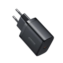 Заредете изображение във визуализатора на галерията – Joyroom JR-TCF11 fast charger up to 25W + USB-C / USB-C cable 1m - black
