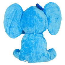 Заредете изображение във визуализатора на галерията – Plush elephant with bow blue
