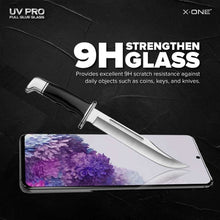Заредете изображение във визуализатора на галерията – UV PRO Tempered Glass X-ONE - for Samsung Galaxy S24 Ultra (case friendly) - working fingerprint sensor

