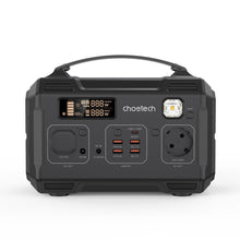 Заредете изображение във визуализатора на галерията – Choetech portable power bank 281Wh 300W black (BS002-V2)
