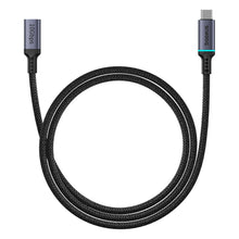 Заредете изображение във визуализатора на галерията – Baseus High Definition Series USB-C (male) / USB-C (female) 10Gb/s cable 1m - black

