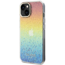 Заредете изображение във визуализатора на галерията – Original Case GUESS IML Faceted Mirror Disco Iridescent hardcase GUHCP15SHDECMI for Iphone 15 multicolor
