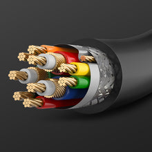 Заредете изображение във визуализатора на галерията – Ugreen cable cable DVI-I (Dual Link - 24+5) - VGA 2m black (DV102)
