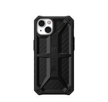 Заредете изображение във визуализатора на галерията – ( uag ) urban armor gear monarch гръб за iphone 13 / 14 carbon fiber
