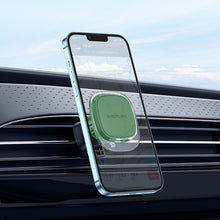 Заредете изображение във визуализатора на галерията – Borofone Car holder BH82 Clear magnetic to air vent green
