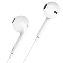 Заредете изображение във визуализатора на галерията – HOCO earphones wired oryginal series for Apple iPhone Lightning 8-pin M80 (20 pcs/set)
