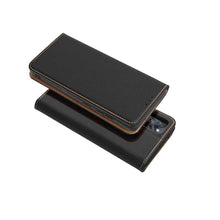 Заредете изображение във визуализатора на галерията – Leather forcell калъф тип книга smart pro за samsung a03 black - TopMag
