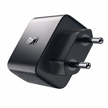 Заредете изображение във визуализатора на галерията – Acefast A57 PD 35W GaN charger 2 x USB-A + USB-C with 3 ports - black
