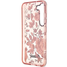 Заредете изображение във визуализатора на галерията – Guess GUHCS23SHCFWSP S23 S911 pink/pink hardcase Flower Collection
