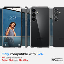 Заредете изображение във визуализатора на галерията – Case SPIGEN Ultra Hybrid ACS07349 for Samsung Galaxy S24 - Crystal Clear
