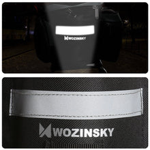 Заредете изображение във визуализатора на галерията – Wozinsky bike carrier bag with shoulder strap 6l black (WBB3BK)
