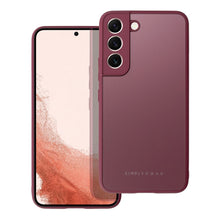 Заредете изображение във визуализатора на галерията – Roar Matte Glass Case  - for Samsung Galaxy A03s claret
