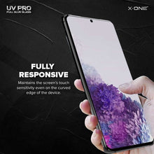 Заредете изображение във визуализатора на галерията – UV PRO Tempered Glass X-ONE - for Samsung Galaxy S24 Ultra (case friendly) - working fingerprint sensor
