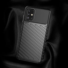 Заредете изображение във визуализатора на галерията – Thunder Case Flexible Tough Rugged Cover TPU Case for Samsung Galaxy A21S black
