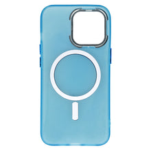 Заредете изображение във визуализатора на галерията – Magnetic Frosted Case for Iphone 13 Pro Max Blue
