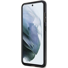 Заредете изображение във визуализатора на галерията – Guess GUHCS23MHTMRSK S23+ S916 black/black hardcase Golden Marble Collection
