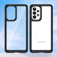 Заредете изображение във визуализатора на галерията – Outer Space Case for Samsung Galaxy A33 5G cover with a flexible frame black
