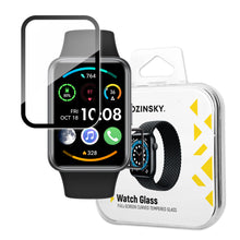 Заредете изображение във визуализатора на галерията – Wozinsky Full Glue Tempered Glass Tempered Glass For Huawei Watch Fit 2 9H Full Screen Cover With Black Frame
