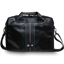 Заредете изображение във визуализатора на галерията – Original GUESS Laptop  BMW Carbon Blue Stripes BMCB15COMSCAKL 15 inches black
