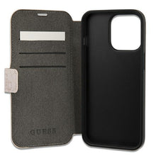 Заредете изображение във визуализатора на галерията – Guess GUBKP13L4GMGPI iPhone 13 Pro / 13 6,1" różowy/pink book 4G Big Metal Logo
