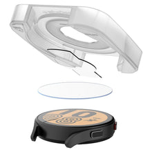 Заредете изображение във визуализатора на галерията – Tempered glass spigen glas.tr ”ez-fit” 2-pack for samsung galaxy watch 4 / 5 ( 44 mm ) - TopMag
