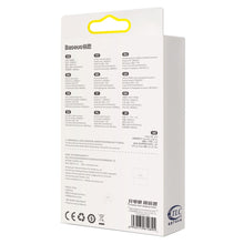 Заредете изображение във визуализатора на галерията – Baseus Superior Series SUPERVOOC USB-A to USB-C 65W 1m cable white
