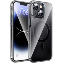 Заредете изображение във визуализатора на галерията – HOCO AS3 Amber case compatible with MagSafe for IPHONE 15 transparent black
