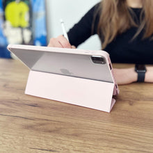 Заредете изображение във визуализатора на галерията – Stand Tablet Case for iPad 10.9'' 2022 (10 gen.) flip cover smart cover black
