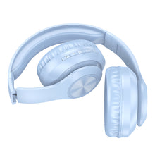 Заредете изображение във визуализатора на галерията – Borofone Headphones BO24 Gratified bluetooth blue
