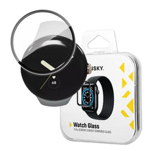 Заредете изображение във визуализатора на галерията – Wozinsky Full Glue Tempered Glass Tempered Glass for Google Pixel Watch 9H Full Screen with Black Frame

