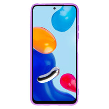Заредете изображение във визуализатора на галерията – Vennus Silicone Heart Case for Xiaomi Redmi Note 11/Note 11S design 1 purple
