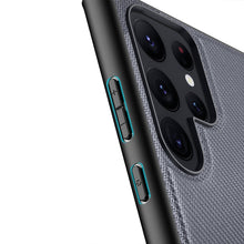 Заредете изображение във визуализатора на галерията – Dux Ducis Fino case Samsung Galaxy S23 Ultra cover with silicone frame gray
