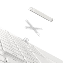 Заредете изображение във визуализатора на галерията – Baseus Brilliance magnetic case wireless keyboard with backlit keys and display iPad Pro 11" (2018/2020/2021/2022) / iPad Air 4 10.9" / iPad Air 5 10.9" white
