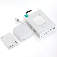 Заредете изображение във визуализатора на галерията – Joyroom powerbank 10000mAh Jelly Series 22.5W with built-in Lightning cable white (JR-L003)
