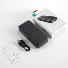 Заредете изображение във визуализатора на галерията – Joyroom powerbank 20000mAh Dazzling Series 22.5W black (QP195)
