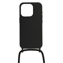 Заредете изображение във визуализатора на галерията – Strap Silicone Case for Iphone 13 Pro Max design 1 black
