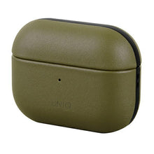 Заредете изображение във визуализатора на галерията – UNIQ etui Terra AirPods Pro Genuine Leather oliwkowy/olive
