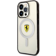 Заредете изображение във визуализатора на галерията – Ferrari FEHMP14XURKT iPhone 14 Pro Max 6.7" clear/transparent hardcase Outline Magsafe
