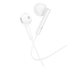 Заредете изображение във визуализатора на галерията – Borofone Earphones BM82 Art music with microphone Type C white
