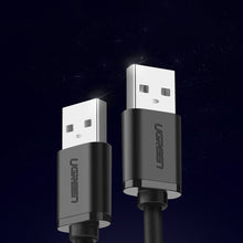 Заредете изображение във визуализатора на галерията – Ugreen USB cable - USB 2.0 480Mbps 1.5m black (US102)
