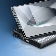 Заредете изображение във визуализатора на галерията – Dux Ducis Aimo Mag armored MagSafe case for Samsung Galaxy S24 Ultra - black
