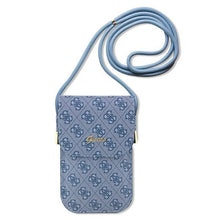 Заредете изображение във визуализатора на галерията – Guess GUOWBP4SNSB handbag - blue 4G Metal Script Logo
