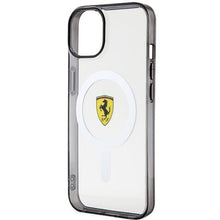Заредете изображение във визуализатора на галерията – Ferrari FEHMP14SURKT iPhone 14 6.1" clear/transparent hardcase Outline Magsafe

