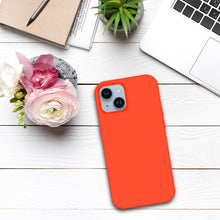 Заредете изображение във визуализатора на галерията – Tel Protect Silicone Premium for Iphone 15 orange
