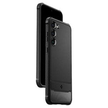 Заредете изображение във визуализатора на галерията – Spigen RUGGED ARMOR GALAXY S23 MATTE BLACK
