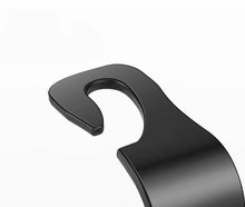 Заредете изображение във визуализатора на галерията – Hanger / hook / organizer for shopping on the headrest hm-585 black - TopMag
