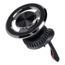 Заредете изображение във визуализатора на галерията – Car holder magnetic for aie vent compatybile with MagSafe F83 black
